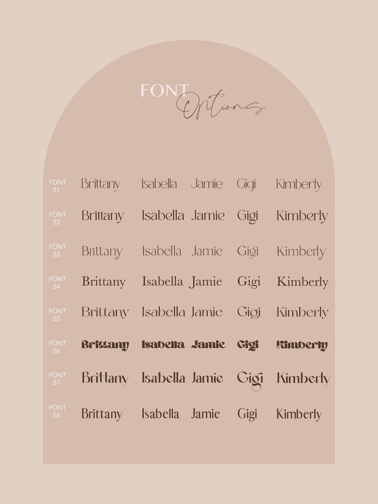 Place cards - engraved